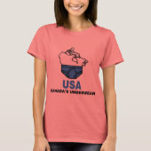 Canadese ondergoed t-shirt (Voorkant)