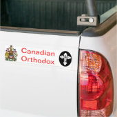 Canadese Orthodoxe T-shirts en Meer... Bumpersticker (Op Truck)