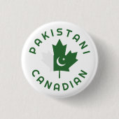 Canadese Pakistaanse roots Ronde Button 3,2 Cm (Voorkant)