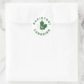 Canadese Pakistaanse roots Ronde Sticker (Tas)
