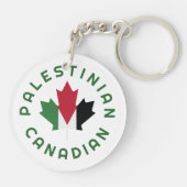 Canadese Palestijnse roots Sleutelhanger (Achterkant)