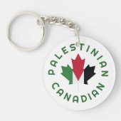 Canadese Palestijnse roots Sleutelhanger (Voorkant)