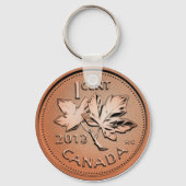 Canadese penny 2013 sleutelhanger (Voorkant)