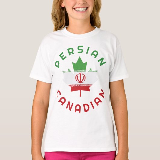Canadese Perzische roots T-shirt (Voorkant)