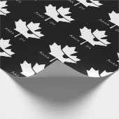 Canadese piraat cadeaupapier (Hoek)