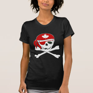 Canadese piraat t-shirt