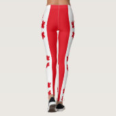 Canadese piraatschedel en kruisgraten leggings (Achterkant)