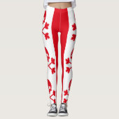 Canadese piraatschedel en kruisgraten leggings (Voorkant)