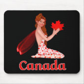 Canadese Pixie met Maple Leaf Muismat (Voorkant)