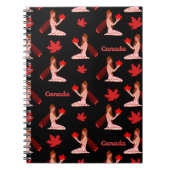 Canadese Pixie met Maple Leaf Notitieboek (Voorkant)