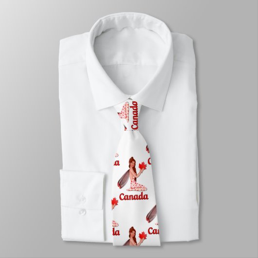 Canadese Pixie met Maple Leaf Stropdas (Gebonden)