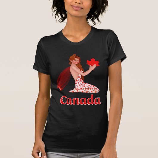 Canadese Pixie met Maple Leaf T-shirt (Voorkant)