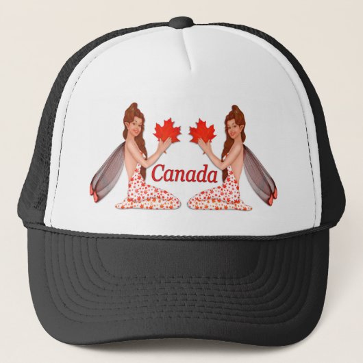 Canadese Pixie met Maple Leaf Trucker Pet (Voorkant)