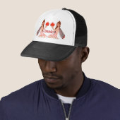 Canadese Pixie met Maple Leaf Trucker Pet (In situ)