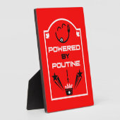 Canadese Poutine Festival Fotoplaat (Zijkant)
