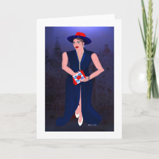 Canadese Quebecse LeeMarie's creatieve ontwerp Kaart