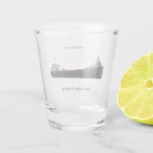 Canadese Ranger shotglas Shot Glas (Achterkant)