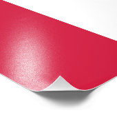 Canadese reisposter voor beaver-cartoon foto afdruk (Hoek)