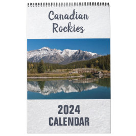 Canadese Rockies 2024 Kalender