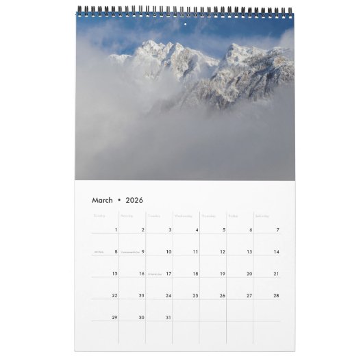 Canadese Rockies 2024 Kalender (Mar 2026)