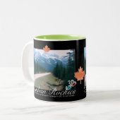 Canadese Rockies Canada 3D Red/Cyan Anaglyph Mok (Voorkant links)