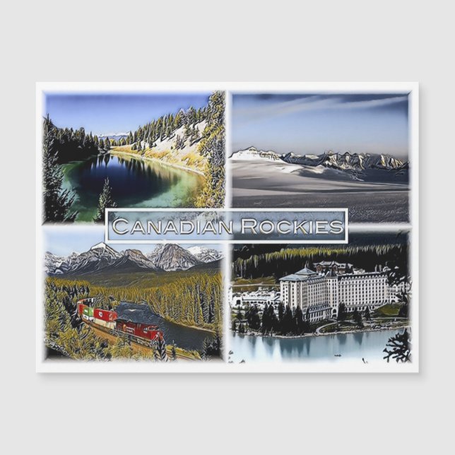 Canadese Rockies - Canada - Mosaic - (Voorkant)
