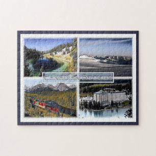 Canadese Rockies - Canada - Mosaic - Legpuzzel