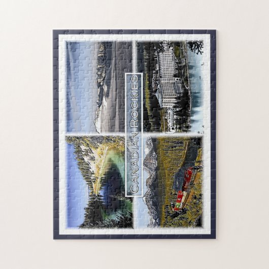 Canadese Rockies - Canada - Mosaic - Legpuzzel (Verticaal)