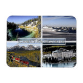 Canadese Rockies - Canada - Mosaic - Magneet (Horizontaal)