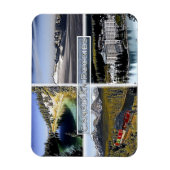 Canadese Rockies - Canada - Mosaic - Magneet (Verticaal)