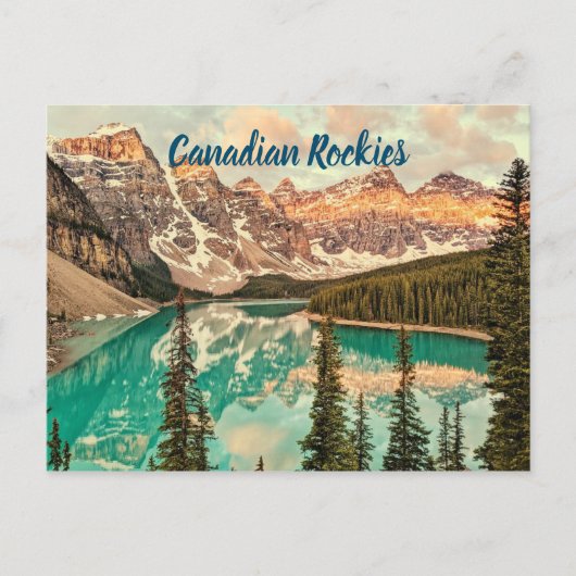 Canadese Rockies gestileerd Briefkaart (Voorkant)