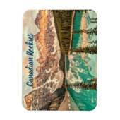 Canadese Rockies gestileerd Magneet (Verticaal)