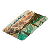 Canadese Rockies gestileerd Magneet (Linkerzijde)