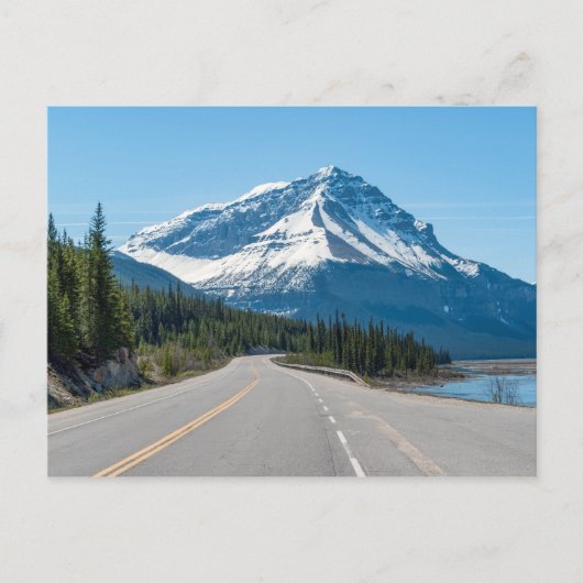 Canadese Rockies - Icefields Parkway Highway 93 Briefkaart (Voorkant)