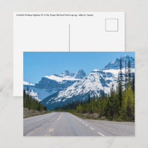 Canadese Rockies - Icefields Parkway Highway 93 Briefkaart