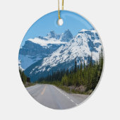 Canadese Rockies - Icefields Parkway Highway 93 Keramisch Ornament (Links)