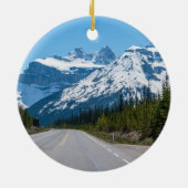 Canadese Rockies - Icefields Parkway Highway 93 Keramisch Ornament (Achterkant)