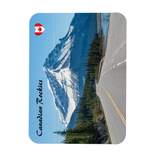 Canadese Rockies - Icefields Parkway Highway 93 Magneet (Verticaal)