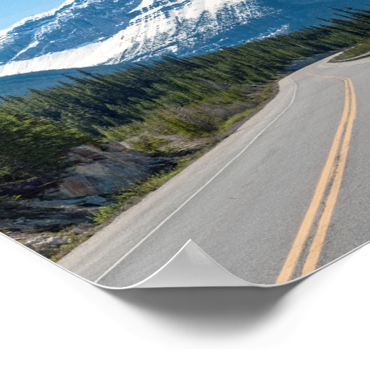 Canadese Rockies - Icefields Parkway Highway 93 Poster (Hoek)
