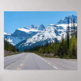 Canadese Rockies - Icefields Parkway Highway 93 Poster