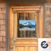 Canadese Rockies - Icefields Parkway Highway 93 Raamsticker (Huis Deur)