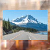Canadese Rockies - Icefields Parkway Highway 93 Raamsticker (Vel 2)