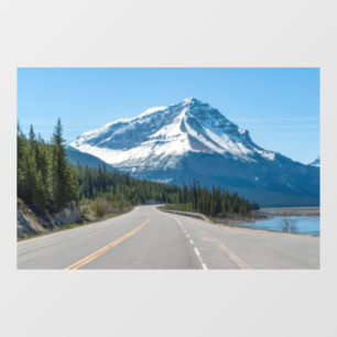 Canadese Rockies - Icefields Parkway Highway 93 Raamsticker