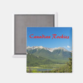 Canadese Rockies Magnet (Voorkant / Achterkant)