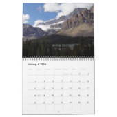 Canadese Rocky Mountains Kalender 2024 (Jan 2026)