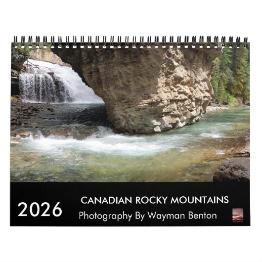 Canadese Rocky Mountains Kalender 2026 (Hoes)