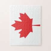 canadese rode bladesdoorn legpuzzel (Verticaal)