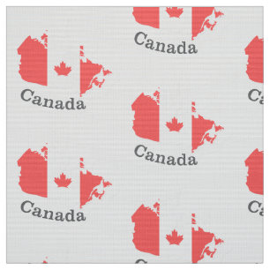 canadese rode bladesdoorn stof