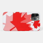 Canadese Rode Esdoorblad Laagjes Model CANADA Case-Mate iPhone Case (Achterkant (horizontaal))
