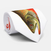 Canadese rode forel vis stropdas (Opgerold)